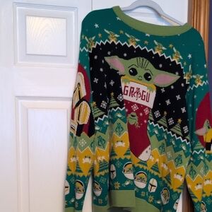 Star Wars Green and Yellow Sweater